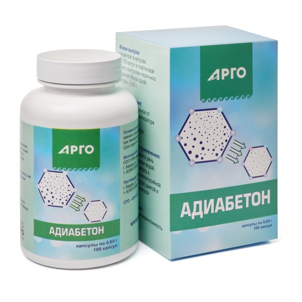 Адиабетон в капсулах при диабете и ожирении